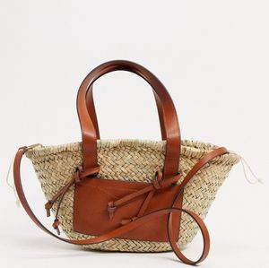 Mango Straw Bag